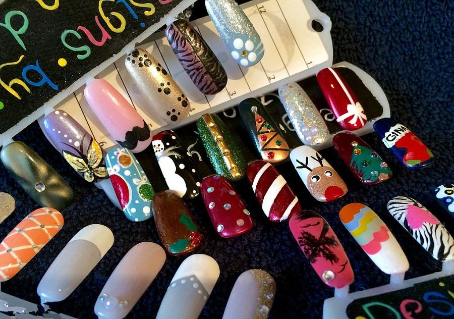 超可愛的手繪美甲！