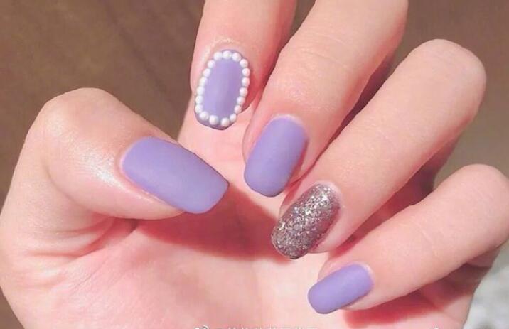 南寧美甲學(xué)校：紫色系美甲款式推薦