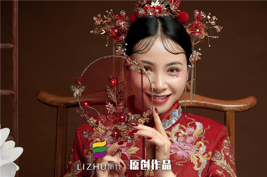 廣西南寧彩妝培訓學校：中式新娘妝面特點介紹