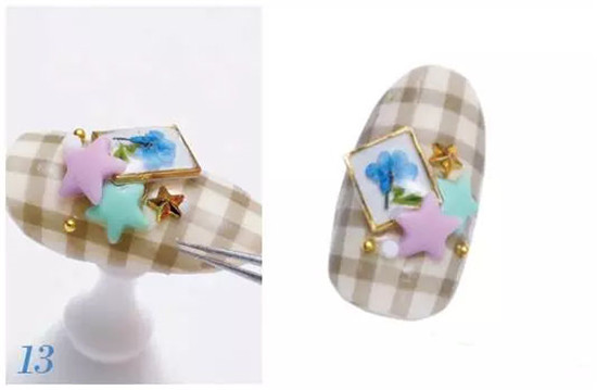 干花美甲怎么做？南寧學(xué)美甲的學(xué)校教你