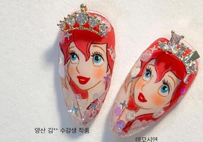 彩繪迪士尼美甲，南寧口碑好的美甲學校邀你一起畫