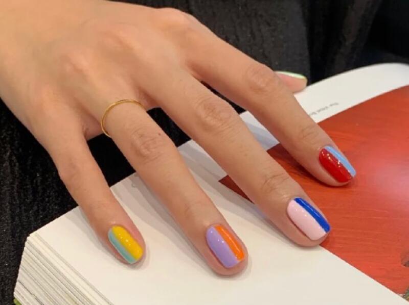 夏日跳色美甲合輯，廣西美甲師培訓(xùn)班都收集好了