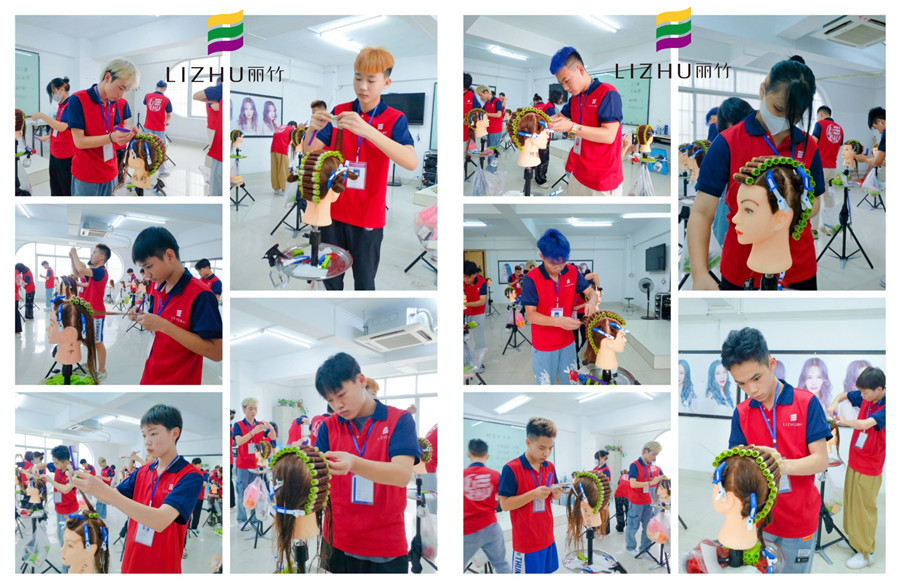 美發(fā)上杠技巧，看廣西專業(yè)美發(fā)學(xué)校如何講解