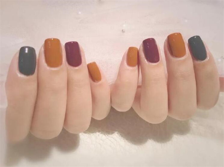 美甲配色技巧，廣西美甲培訓機構(gòu)分享作品案例
