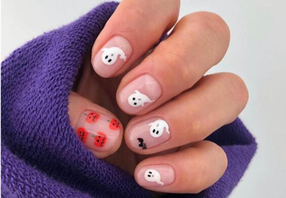 萬圣節(jié)主題美甲推薦，南寧培訓(xùn)美甲分享