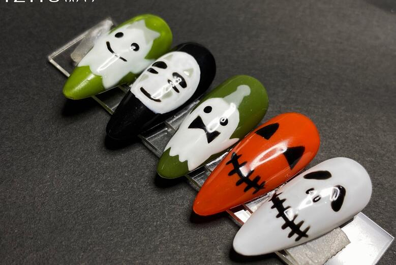 超可愛(ài)萬(wàn)圣美甲，顯示南寧學(xué)美甲哪家實(shí)力強(qiáng)