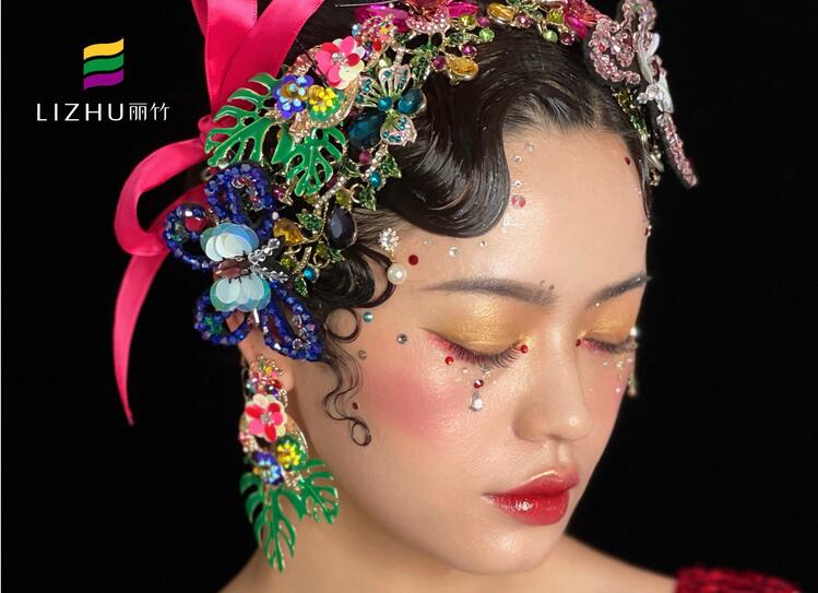 輕奢復(fù)古名媛造型，南寧化妝十大名校作品