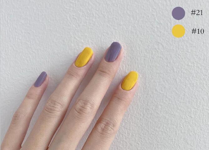 跳色美甲配色方案，南寧美甲培訓短期班大揭秘
