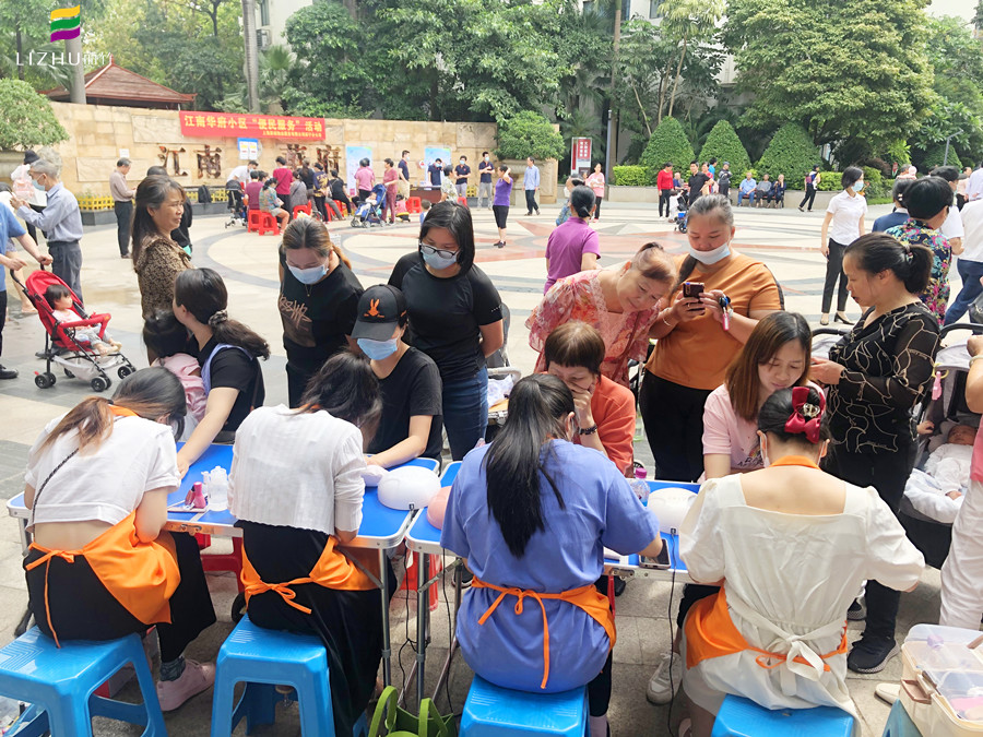 南寧美甲專業(yè)外出實(shí)踐，學(xué)員技術(shù)受肯定