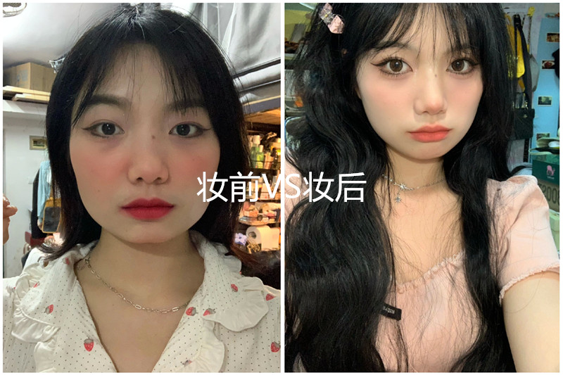 方形臉妝容教程，廣西美妝培訓(xùn)學(xué)校一對一指導(dǎo)