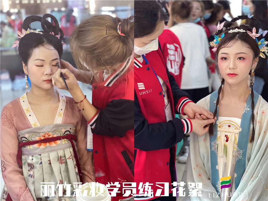 古代女子化妝步驟，廣西專業(yè)化妝培訓(xùn)學(xué)校幫你講解