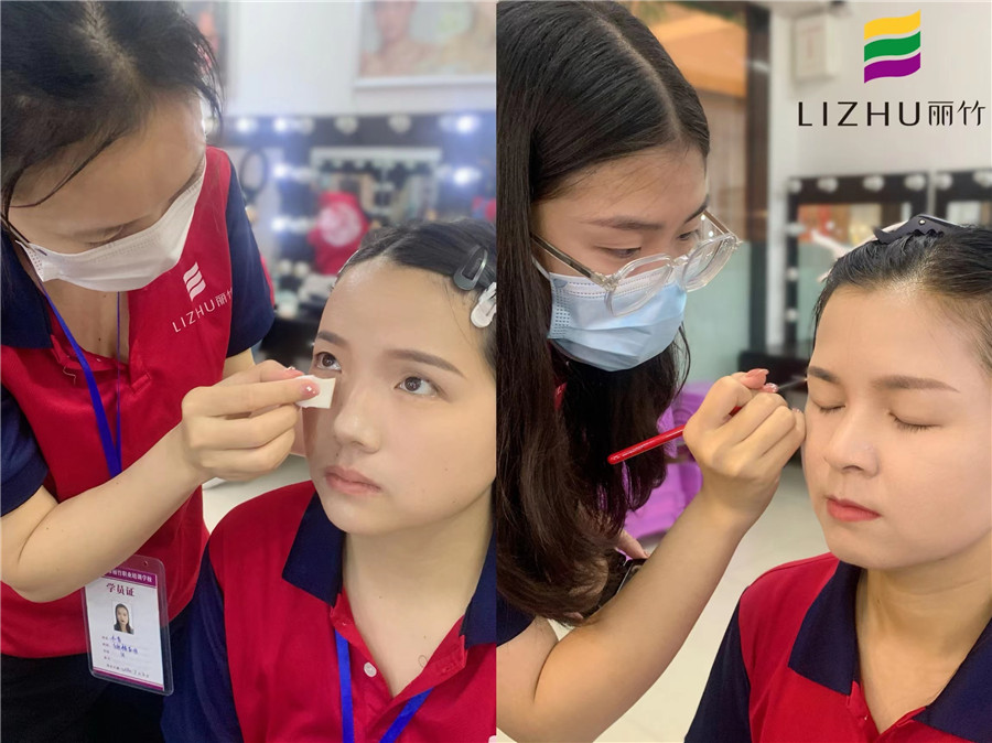 眼部淚溝遮瑕技巧，廣西美妝培訓(xùn)學(xué)校分享