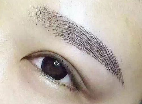 處理霧眉眉頭的原則，廣西紋繡培訓(xùn)紋眉課程