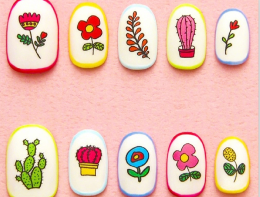 設(shè)計(jì)感藝術(shù)美甲，廣西網(wǎng)紅美甲培訓(xùn)學(xué)校分享