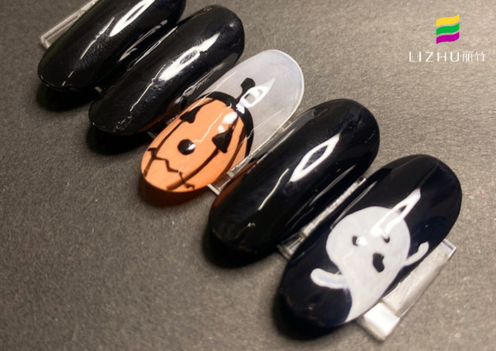 萬圣主題美甲，南寧美甲學(xué)習(xí)中心作品分享