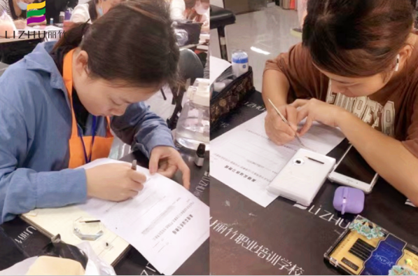 南寧美甲美睫學(xué)校學(xué)員課堂實(shí)況