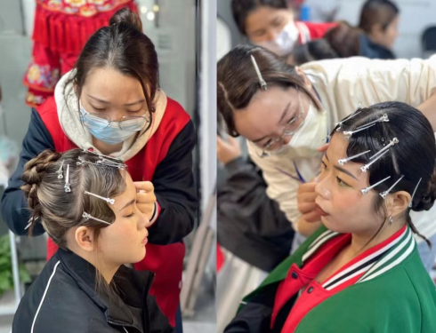 南寧學(xué)化妝盤扎發(fā)哪里好？歡迎到南寧化妝盤發(fā)學(xué)校