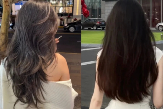 漂亮的發(fā)尾模板，南寧美發(fā)精剪造型班分享