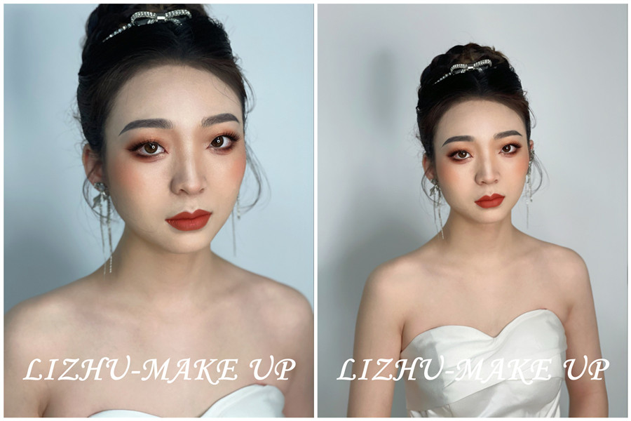 復(fù)古風(fēng)尚新娘造型，告訴你南寧彩妝職業(yè)技術(shù)哪家好