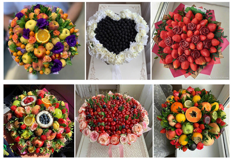 創(chuàng)意水果花，南寧鮮花花藝學校帶你找創(chuàng)意