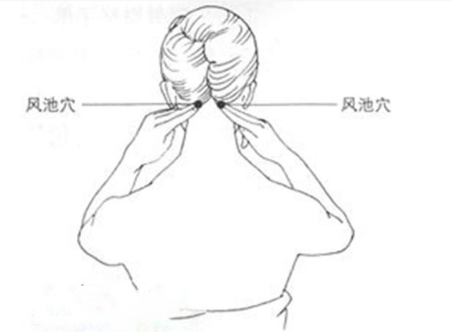 點按風(fēng)池有什么作用？南寧學(xué)美容經(jīng)絡(luò)