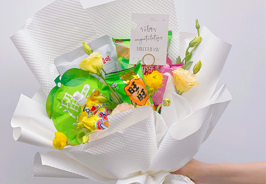 適合做花束的零食？廣西南寧花藝學(xué)校幫你總結(jié)