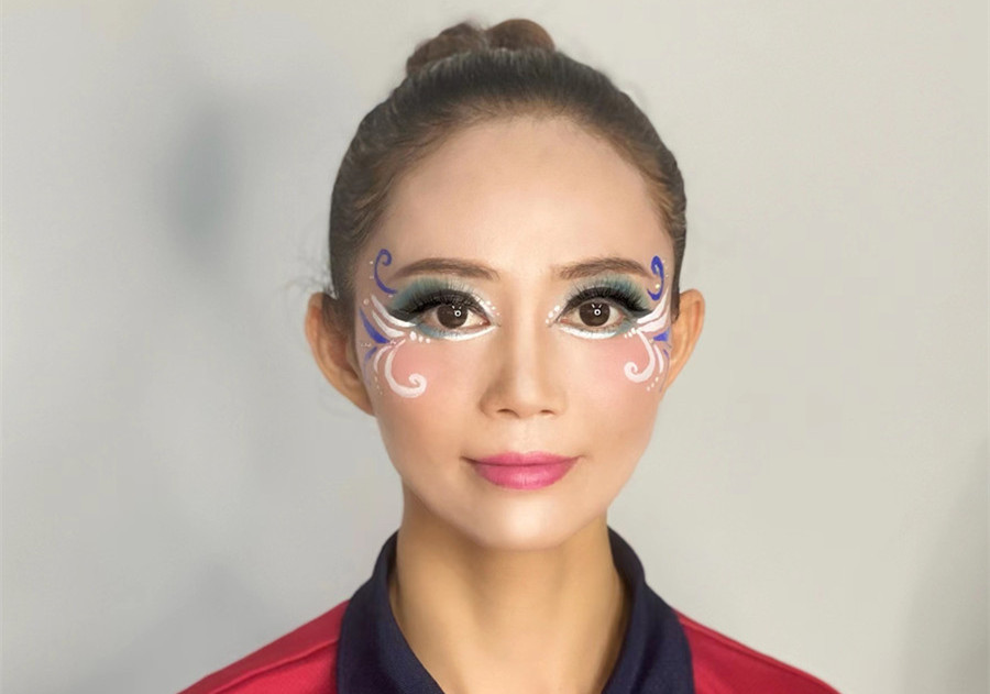 創(chuàng)意舞臺(tái)眼妝特點(diǎn)，廣西省彩妝造型學(xué)校分享