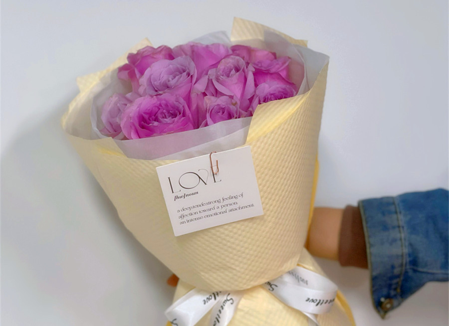 小花束制作技巧，廣西培訓(xùn)插花師