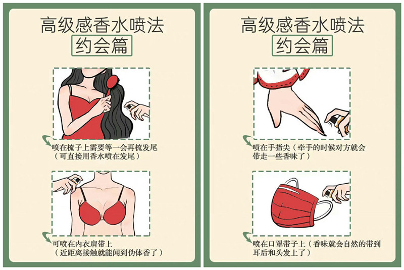 廣西形象禮儀培訓(xùn)：噴香水的正確方法