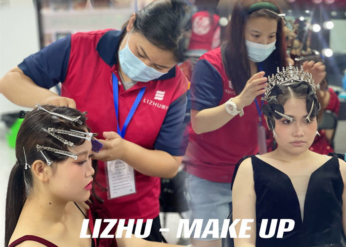 復(fù)古手推波練習(xí)，廣西學(xué)化妝發(fā)型