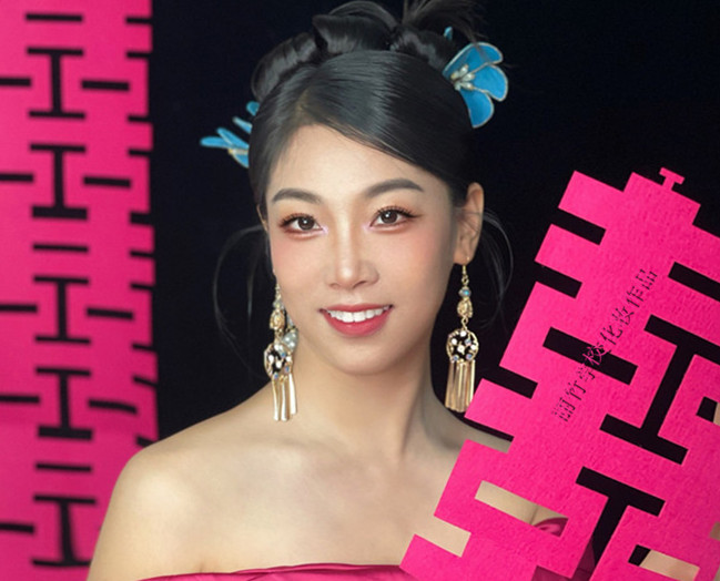 新娘晨袍造型，零基礎(chǔ)學(xué)新娘造型作品