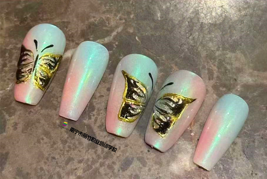 南寧美甲課堂實(shí)操考核作品欣賞