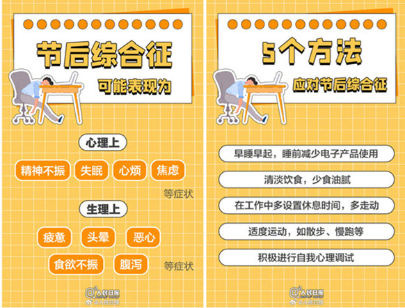 如何擺脫節(jié)后綜合癥？如何調(diào)整好狀態(tài)？