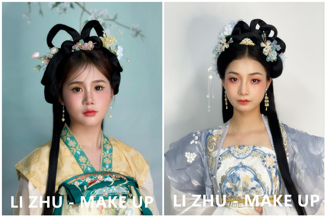 古風(fēng)造型，廣西彩妝造型進(jìn)修作品