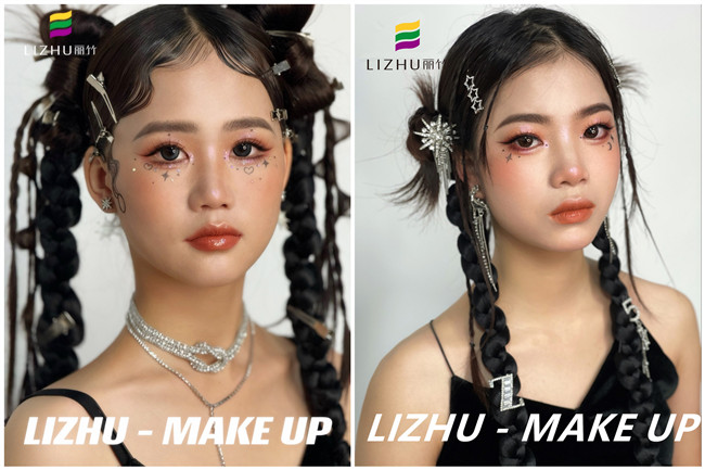 Y2K亞裔甜辣妝，南寧化妝寫真作品