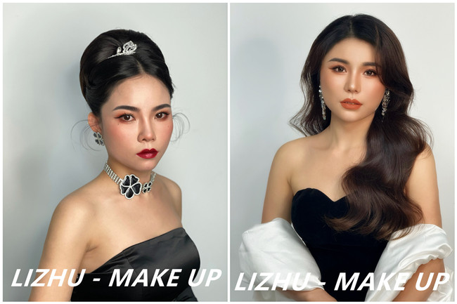 年會化妝造型，廣西化妝培訓(xùn)造型作品