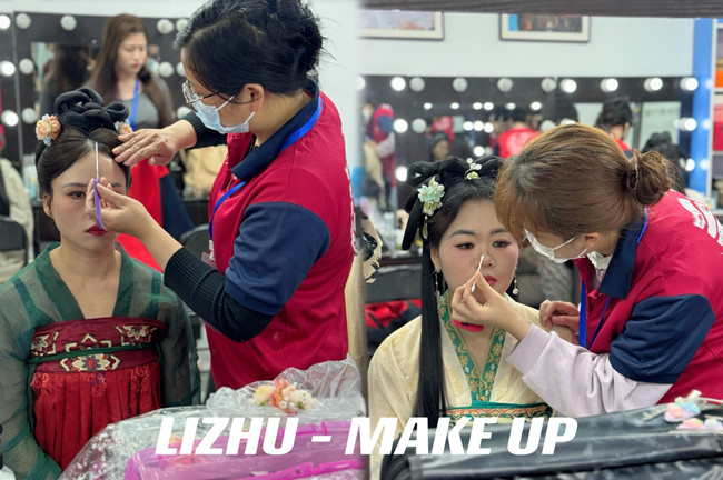 漢服造型妝容特點，廣西寫真彩妝學(xué)校課程講解