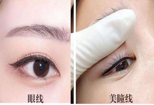 紋眼線和紋美瞳線的區(qū)別，零基礎(chǔ)紋繡教學(xué)