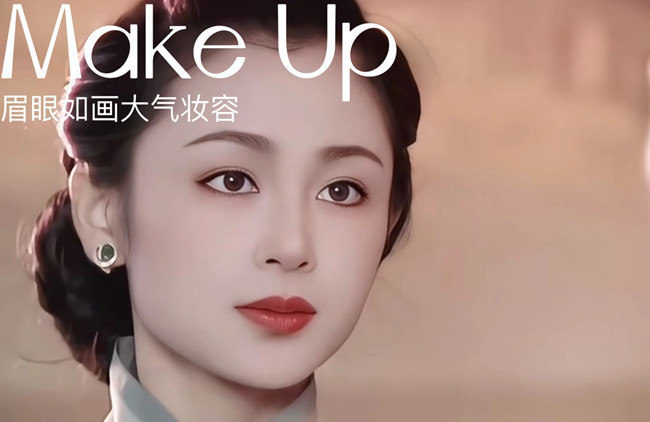 民國(guó)大女主妝容教程，南寧化妝專(zhuān)業(yè)培訓(xùn)