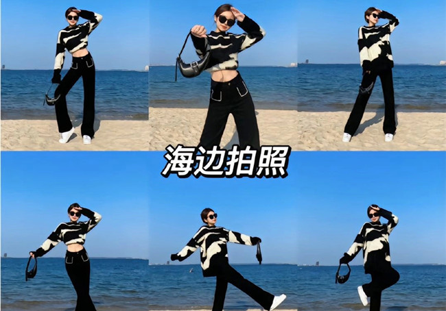 海邊拍照怎么出大片？廣西化妝形象拍照培訓(xùn)教你
