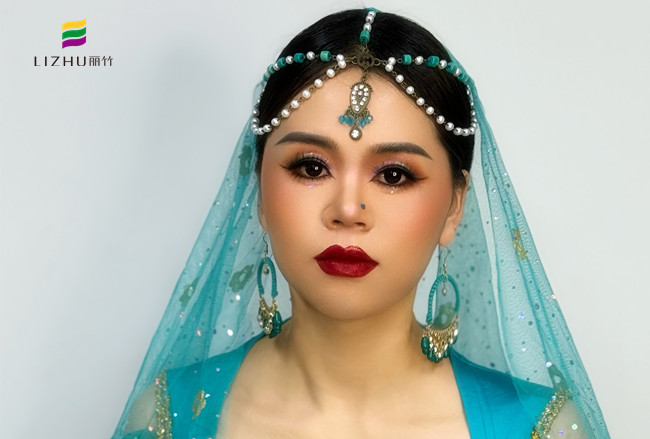 印度造型，廣西化妝學(xué)校品牌作品推薦