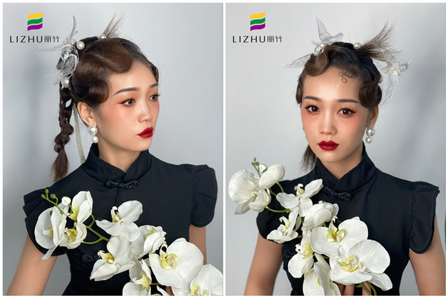 新中式國(guó)風(fēng)造型，南寧化妝進(jìn)修培訓(xùn)課堂作品