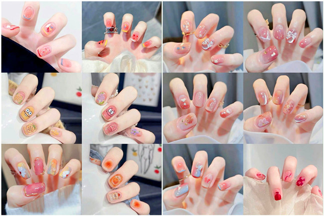 夏日清透美甲賞析，告訴你廣西學(xué)美甲哪里有實力