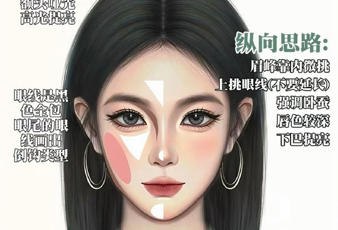 適合普通人通用的化妝技巧，廣西彩妝形象教學