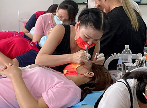 紋繡過后為什么要涂修復液？南寧紋繡去哪里？