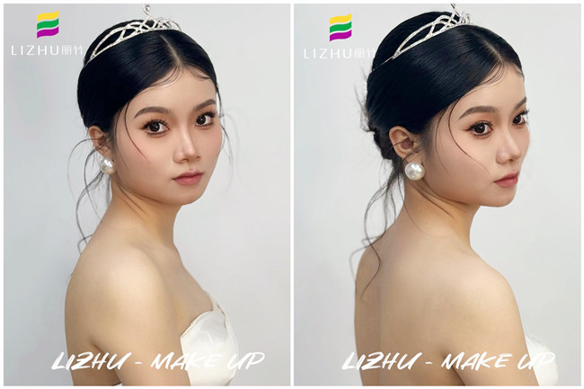 簡約優(yōu)雅新娘造型，從零開始學新娘妝