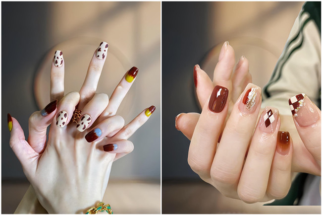  通勤小短甲推薦 ???，廣西美甲造型職校整理