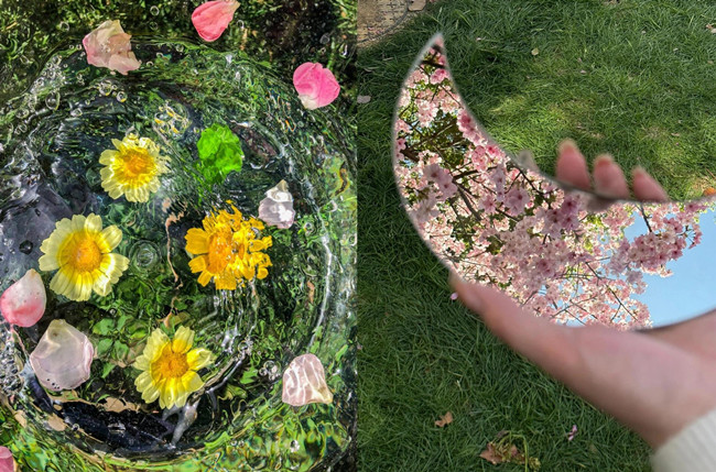 不露臉的春季大片拍照技巧，從零開始學(xué)化妝拍照