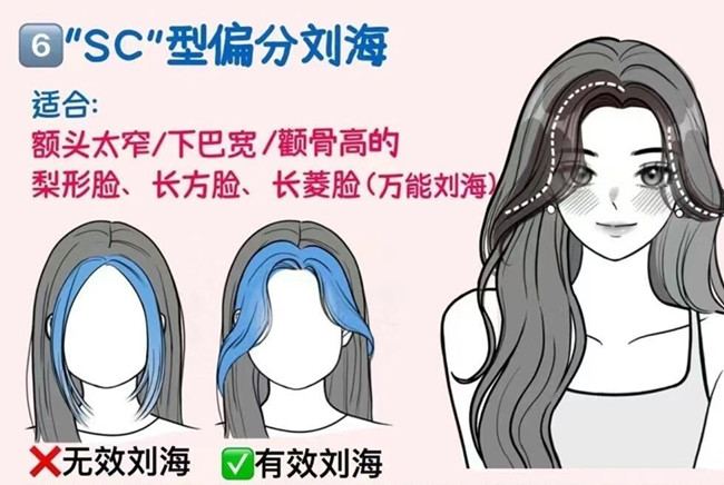 如何護理偏分劉海？廣西女發(fā)剪裁培訓(xùn)