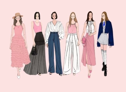 女生一周穿衣搭配指南，廣西化妝造型形象學(xué)校分享